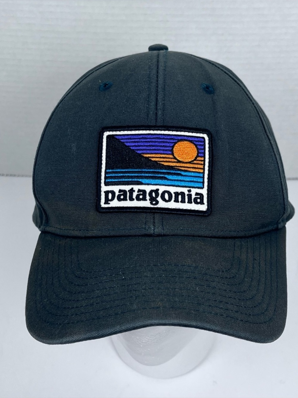 Patagonia Organic Cotton Up and Out Roger That Snap Back Hat Green OSFM; Surf